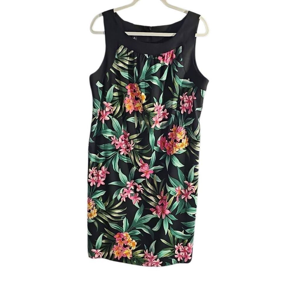 AB Studio Floral Dress. NWT Size 16 Summer Dress.